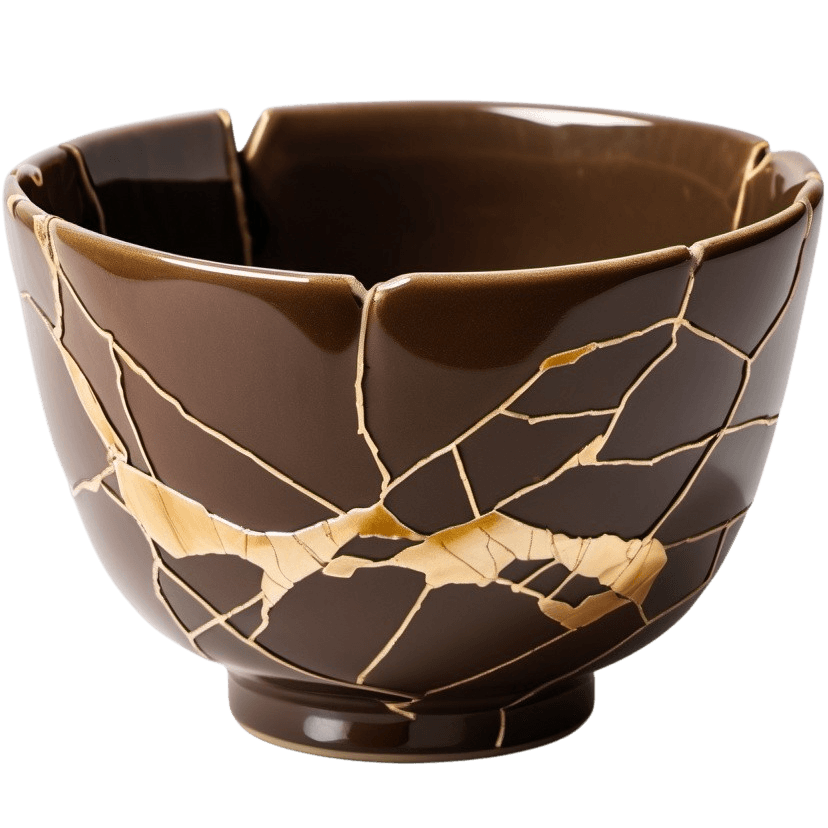 Kintsugi bowl